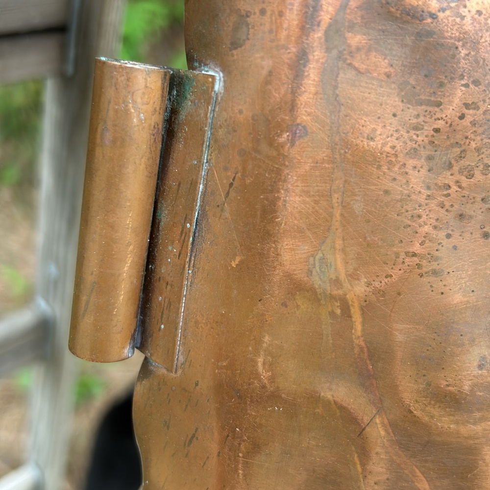 Antique Copper Serving Tray - Picture 5 of 9